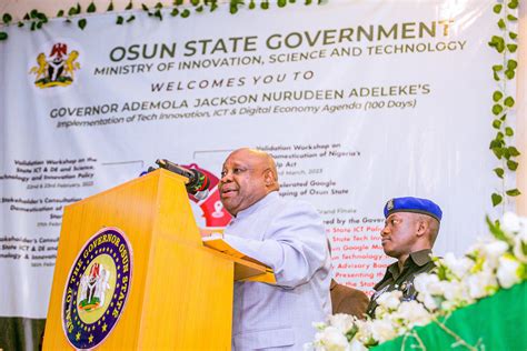 Osun unveils digital economy policy and how it intends to become South-West's leading tech hub