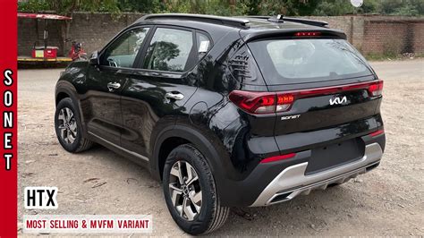 Venue bhul jao ge😂 | New Kia Sonet HTX 2022 Black Colour ♥️ Rs 11.19L | Detailed Walkaround ...