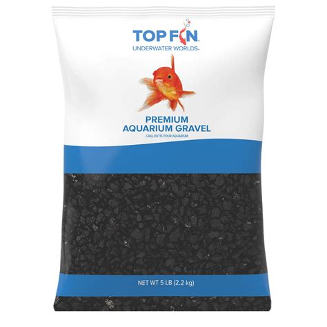 Top Fin® Premium Aquarium Gravel - Black | fish Gravel, Sand & Stones | PetSmart