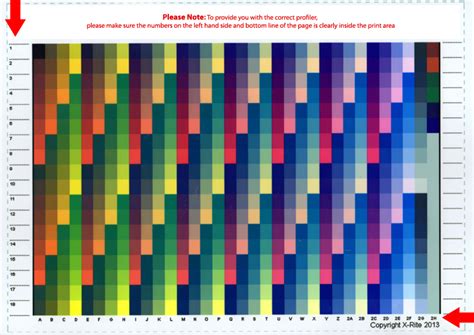 Custom ICC Printer Profile - RGB