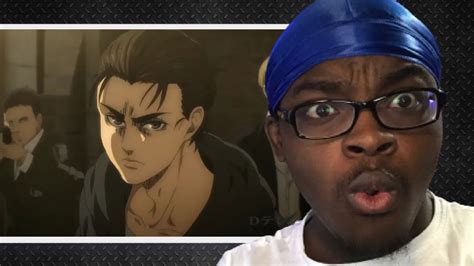 Attack on Titan Season 4 Finale Reaction PART 1 - YouTube