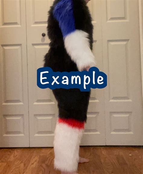 CUSTOM Fursuit Plantigrade Bodysuit or Legs - Etsy