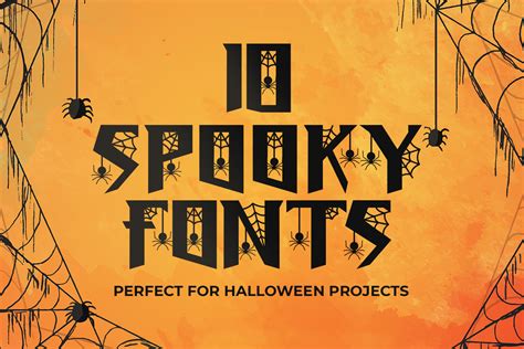 10 Spooky Fonts Perfect for Halloween Projects | The Font Bundles Blog