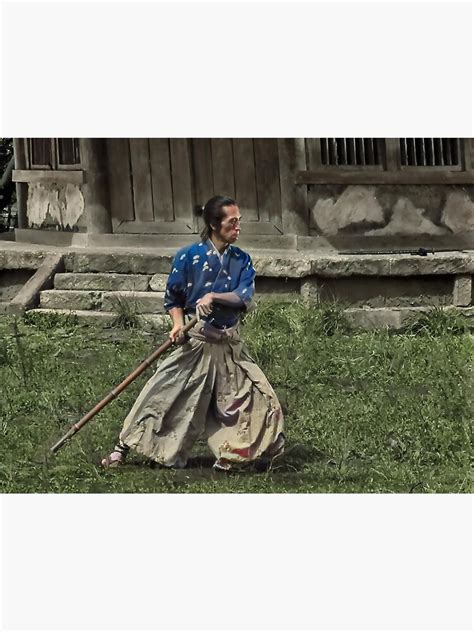 "Seven Samurai Akira Kurosawa color" Poster for Sale by SRDFILM | Redbubble