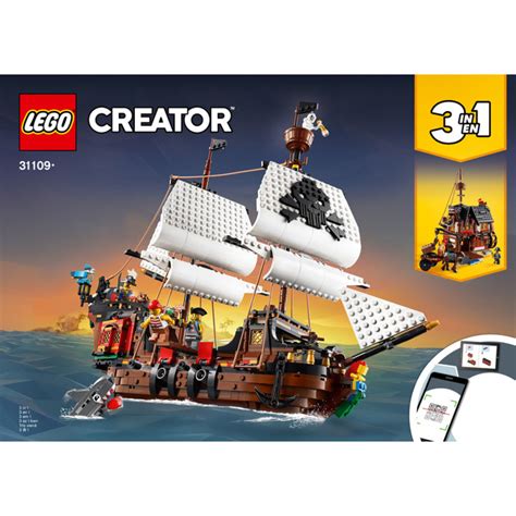 LEGO Pirate Ship Set 31109 Instructions | Brick Owl - LEGO Marketplace