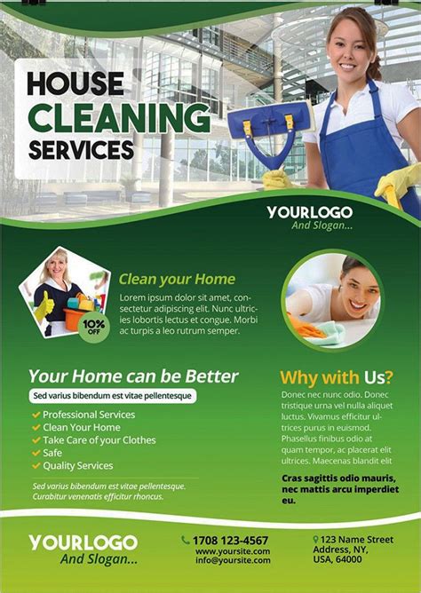 Commercial Cleaning Services Flyer