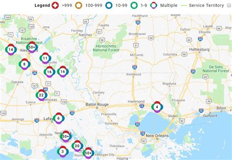 Demco Power Outage Map - Map Of Western Hemisphere