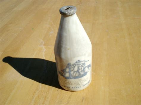 Vintage Old Spice Milk Glass Bottle by LuxMeaChristus on Etsy