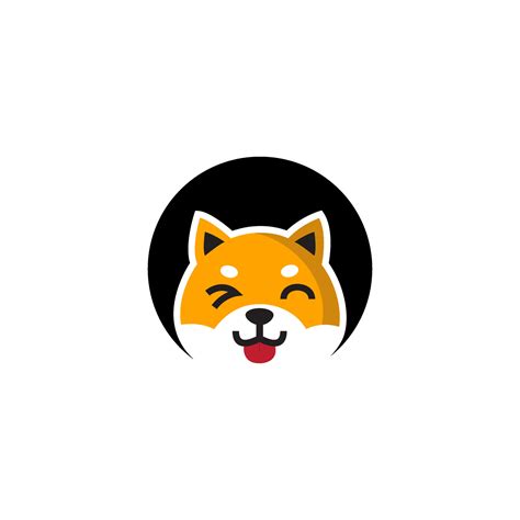 Shiba Inu Logo 27484683 Vector Art at Vecteezy