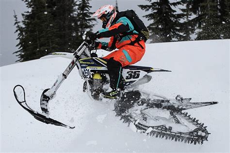 Snow Bike: MotoX meets Snocross | AMSOIL Championship Snocross