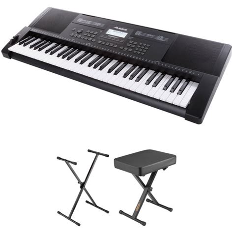 Alesis Harmony 61 Keyboard with Stand and Bench Kit B&H Photo