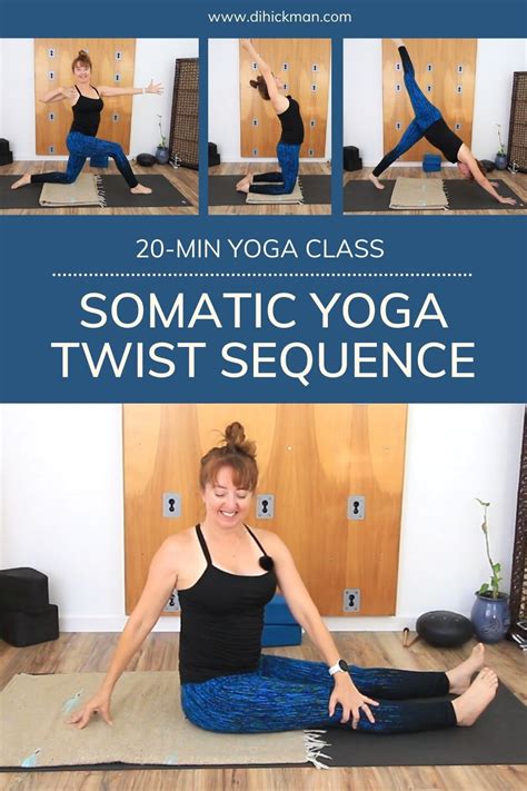 Somatic Twist Yoga Sequence 20-Min Class for beginners - Di Hickman