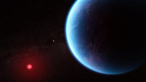 ESA - Webb discovers methane and carbon dioxide in atmosphere of K2-18 b