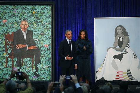 Barack and Michelle Obama's Glorious Smithsonian Portraits Unveiled ...