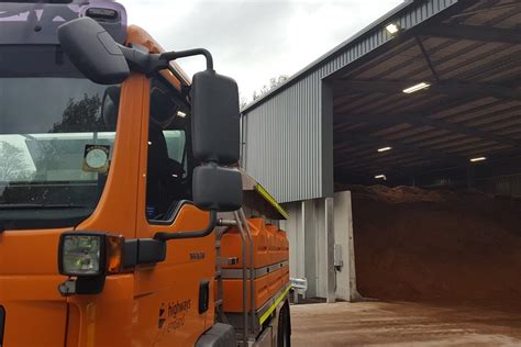 New £1.5 million salt barn to help keep roads moving this winter - GOV.UK