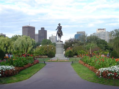 Boston Gardens(Public/Private) & Monuments: Boston Public Garden in its different Seasons...