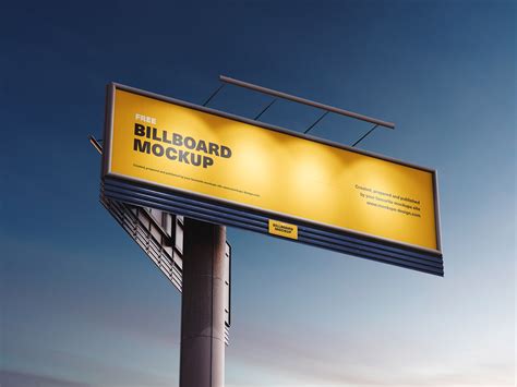 Three Realistic Large Billboard Mockups from Different Views Free Download | Resource Boy