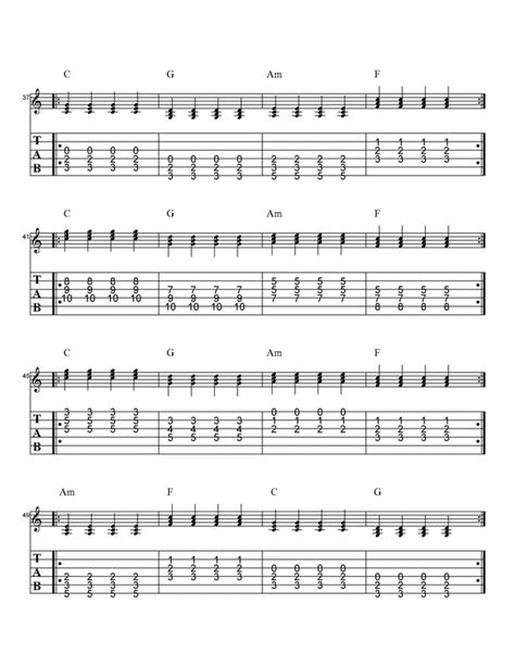 Triad Guitar Chord Progression Practice - Mile High Shred