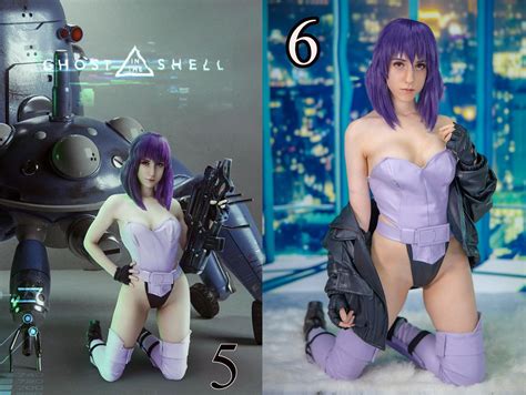 Motoko Kusanagi Cosplay Prints - Etsy