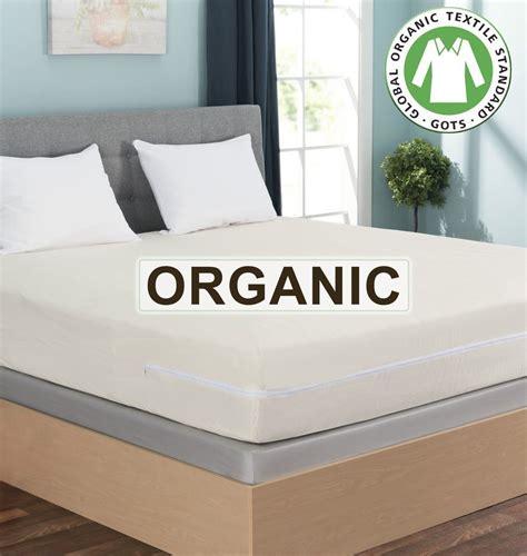 Organic Cotton Zippered Mattress Encasement | Mattress encasement, Mattress, Premium bedding