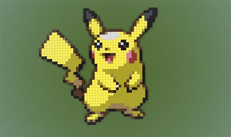 Pikachu Pixel Art Pokemon Minecraft Pixel Art Pixel Art | Porn Sex Picture