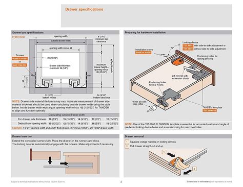 BLUM Tandem plus BLUMOTION Drawer Slides Complete Kit – Advance Design & Technologies Inc