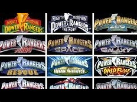 Power rangers Timeline Explained! - YouTube