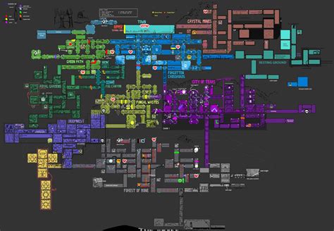 Detailed hollow knight map - shortlopi