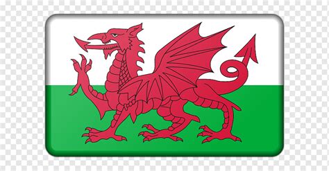 Flag of Wales Welsh Dragon, wales flag, flag, fictional Character, national Flag png | PNGWing