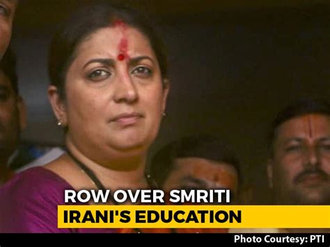 Smriti Irani Educational Qualification: Latest News, Photos, Videos on ...