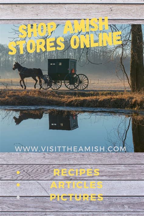 Shop Amish Stores Online in 2020 | Amish, Amish store, Amish country