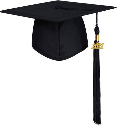 GraduatePro Graduation Cap Adult University with Tassel 2021 Mortar ...