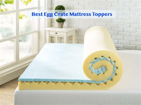 5 Best Egg-Crate Mattress Toppers for Therapeutic Sleep in 2020