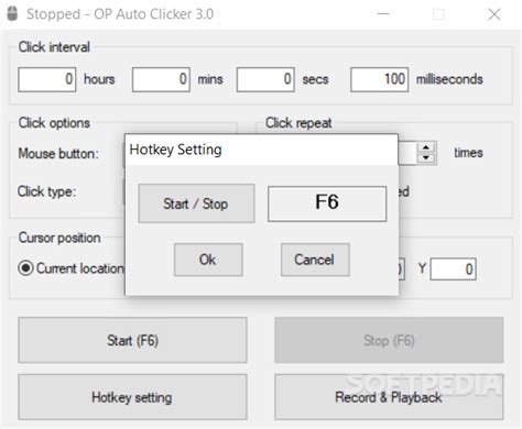 OP Auto Clicker 3.0.0.0 - Download, Review, Screenshots