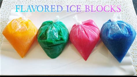 DIY ICE LOLLIES / ICE BLOCKS | Diy ice pops, Ice blocks, Ice lolly recipes