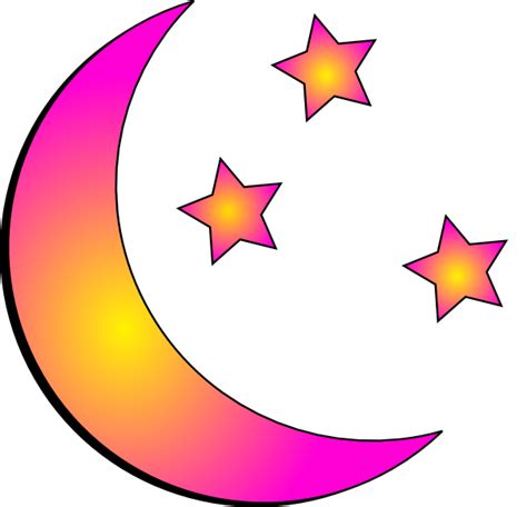 Moon Clip Art at Clker.com - vector clip art online, royalty free ...