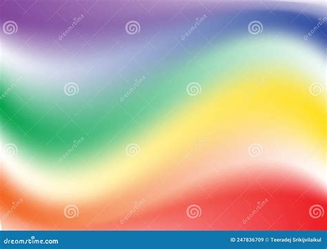 Pride Month. Rainbow Flag Background Stock Illustration - Illustration ...