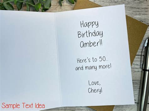 Funny Birthday Card Blank or Your Personalized Message - Etsy