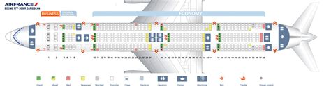 Seat Map and Seating Chart Boeing 777 300ER Air France Caribbean Layout