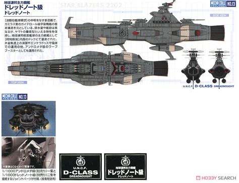 Mecha Collection - Star Blazers 2202 #13 U.N.C.F. D-1 Dreadnought – R4LUS