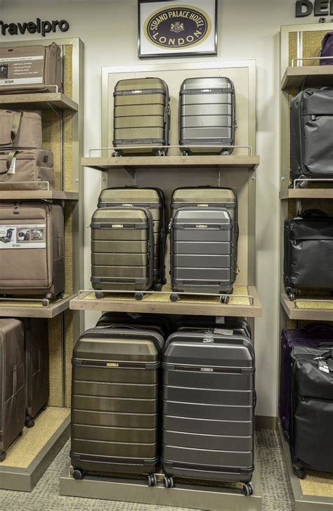 Department Store - Luggage — Ross Display in 2023 | Store design interior, Suitcase storage ...