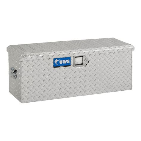 UWS 37.00 in Silver Aluminum Full Size Crossbed Truck Tool Box-ATV ...