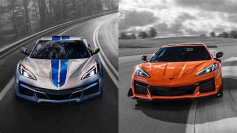 Chevrolet Corvette E-Ray Vs Z06 Compared: Which Is Faster?