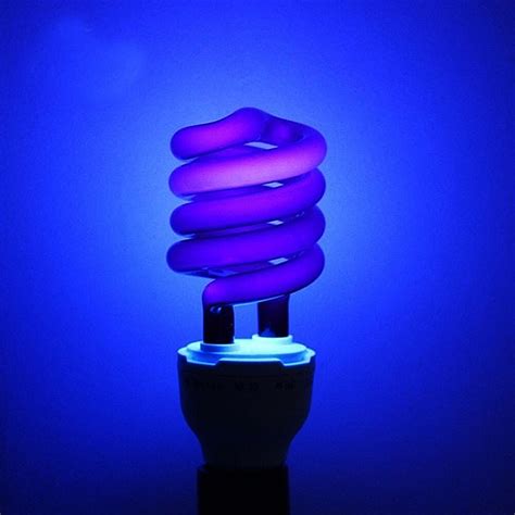 Light Bulbs Home & Garden 15/20/30/40W E27 UV Ultraviolet Fluorescent Blacklight CFL Light Bulb ...