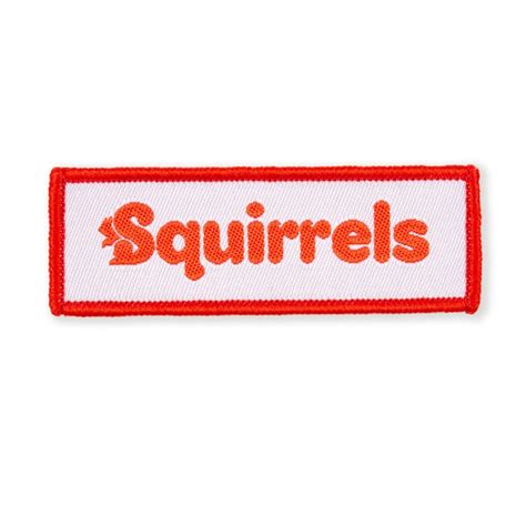 Squirrel Scout Logo Fun Badge – Leicestershire Scout Shop