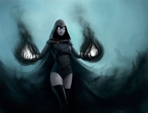 Download Teen Titans DC Comics Raven (DC Comics) Comic Raven HD Wallpaper by Alykam Burdzaki