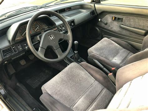 1987 Honda Civic Si Interior | Barn Finds