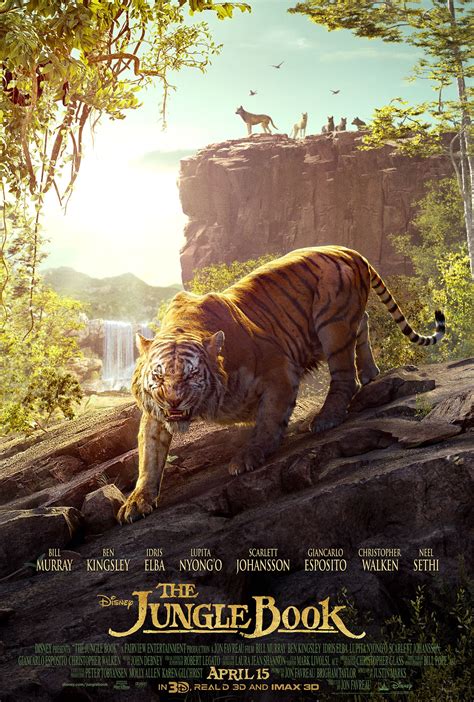 The Jungle Book Poster Gives Shere Khan His Close Up | Collider