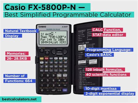 TOP 5 Best Programmable Calculators (November 2024) | BestCalculators.net