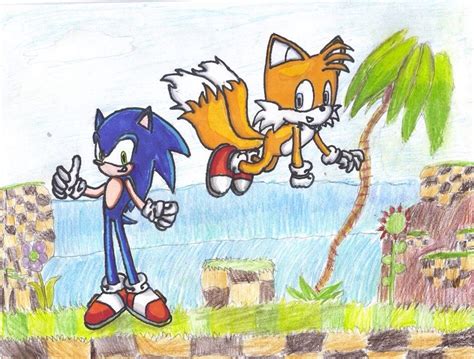 Sonic and Tails by AlliCali on DeviantArt